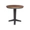 International Concepts 36 in. Solid Wood Round Top Pedestal Table w/12 in. Leaf-36.1 in.High-Dining Height in Hickory/Coal K45-36RXT-23B-36 - alternate 5
